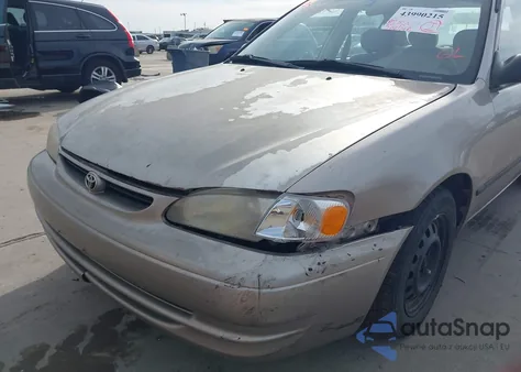 2000 Toyota Corolla Ce из США, поврежденный, VIN 1NXBR12EXYZ337319